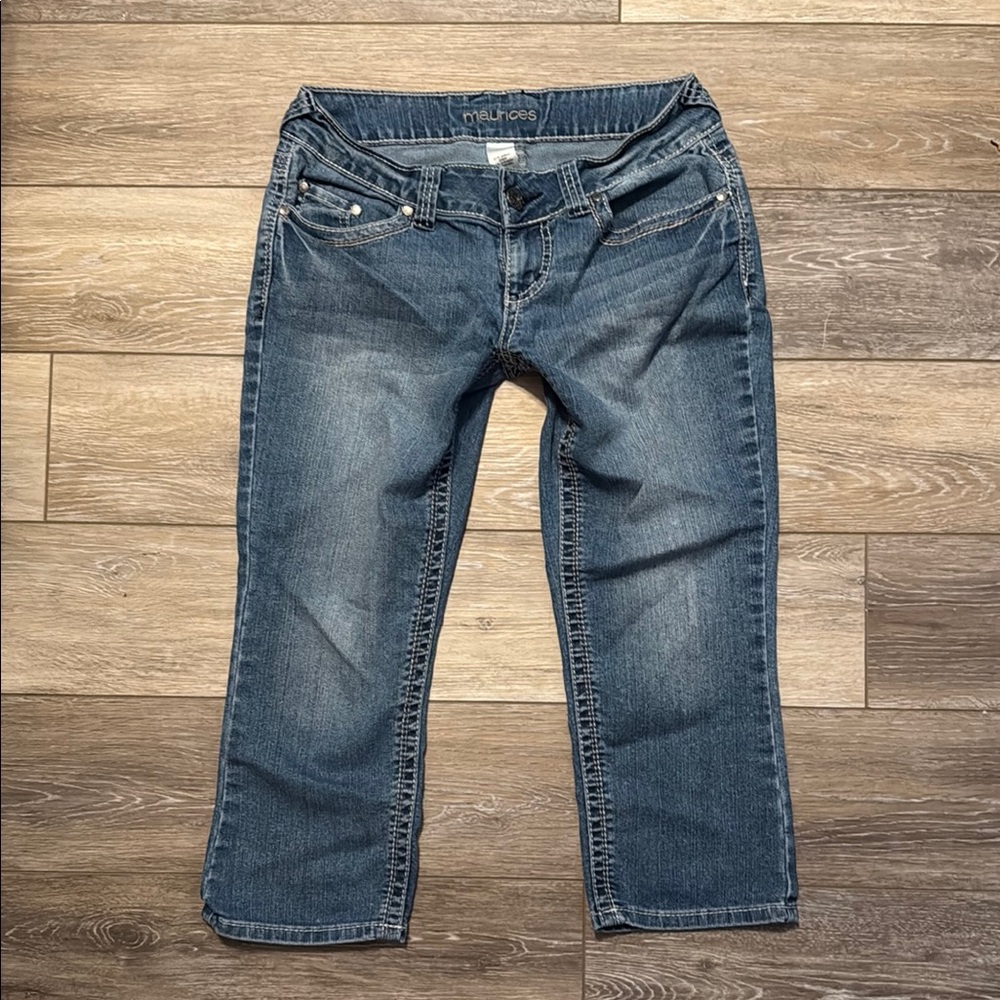 Maurices Blue Ankle Cropped Jeans